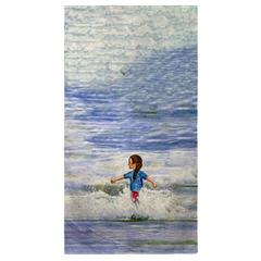 Girl in Surf Beach Towel