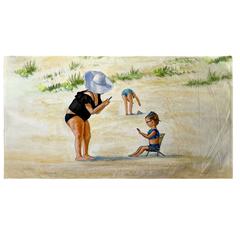 Smile for Grandma Beach Towel