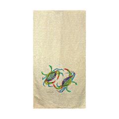 Crab Dance Beach Towel