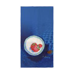 Strawberry Plate Beach Towel
