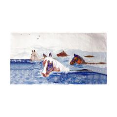 Chincoteague Ponies Beach Towel