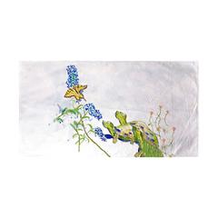 Turtles & Butterfly Beach Towel