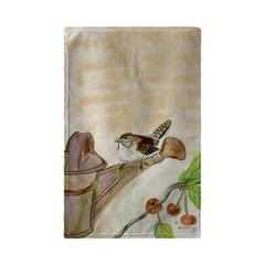 Carolina Wren Beach Towel