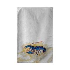 Blue Lobster Beach Towel