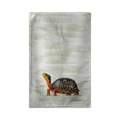 Happy Turtle Beach Towel