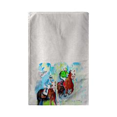 Starting Gate Beach Towel