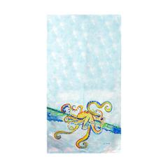 Crazy Octopus Beach Towel