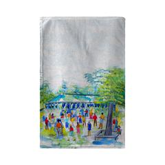 Pavilion Crowd Beach Towel