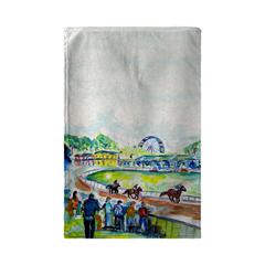 Running Race Beach Towel