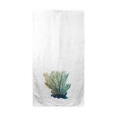Blue Coral Beach Towel