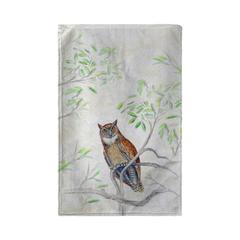Great Horned Owl Beach Towel