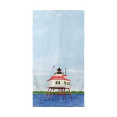 Drum Point Lighthouse Beach Towel