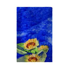 Gold Rising Beach Towel