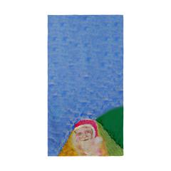Santa Face Beach Towel
