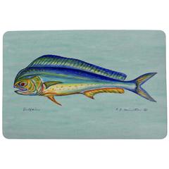 Dolphin Fish Door Mat 18x26