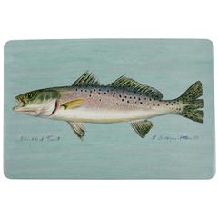 Speckled Trout Door Mat 18x26