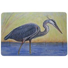 Blue Heron Door Mat 18x26