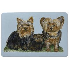 Yorkies Door Mat 18x26