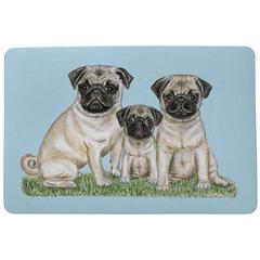 Pugs Door Mat 18x26