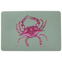 Pink Crab Door Mat 18x26
