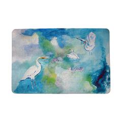 Three Egrets Door Mat 18"x26"
