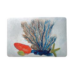 Coral & Shells Door Mat 18"x26"