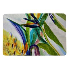 Teal Paradise II Door Mat 18x26