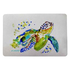 Baby Sea Turtle Door Mat 18x26