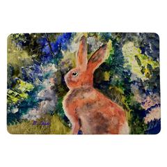 Cottontail Rabbit Door Mat 18x26