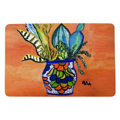 Cactus in Pot Small Door Mat
