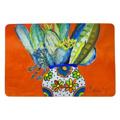 Potted Cactus Small Door Mat