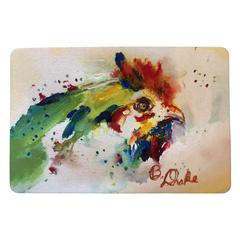 Chicken Portrait Door Mat 18x26