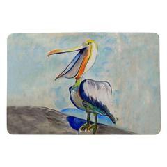 Talking Pelican Door Mat 18x26
