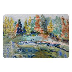 Turtle & Tiger Swallowtail Butterfly Door Mat 18x26