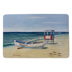 Ocean City Lifeguard Stand Door Mat 18x26