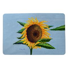 Sleepy Sunflower Door Mat 18x26