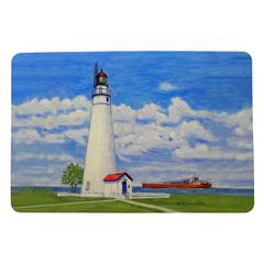 Fort Gratiot Lighthouse, MI Door Mat 18x26