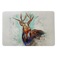 Buck in Fall Door Mat 18x26
