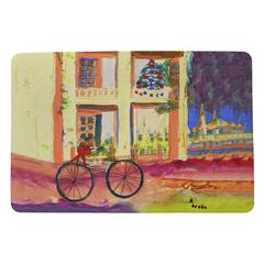 Bike For Christmas Door Mat 18x26