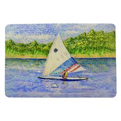 Sunfish Sailing Door Mat 18x26