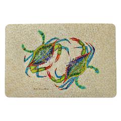 Crab Dance Door Mat 18x26