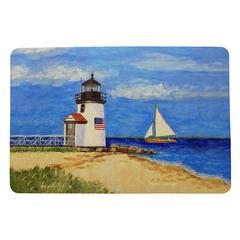 Brant Point Lighthouse, MA Door Mat 18x26