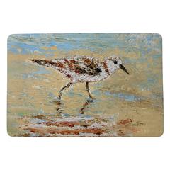 Lone Sandpiper Door Mat 18x26