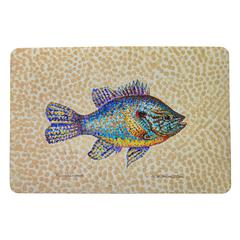 Pumpkinseed Fish Door Mat 18x26