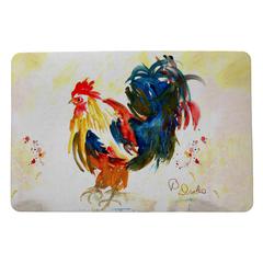 Colorful Rooster Door Mat 18x26