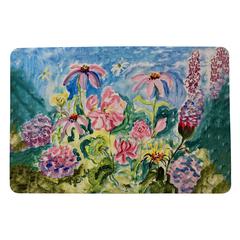 Pink Garden II Door Mat 18x26