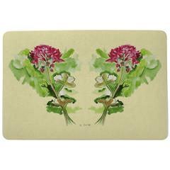 Geraniums Door Mat 18x26