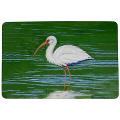 Dick's White Ibis Door Mat 18x26