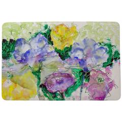 Watercolor Garden Door Mat 18x26