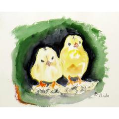 Chicks Door Mat 18x26